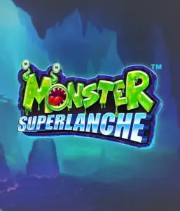 Enter the spooky depths with the Monster Superlanche game by Pragmatic Play, featuring a vivid and charming monster logo against a misty cave background. This image conveys the adventure and mystery of a monster-themed game, ideal for fans of monster slots, offering a captivating gaming experience. 