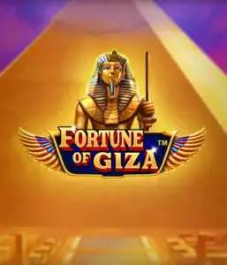 Uncover the ancient world of Fortune of Giza slot by Pragmatic Play, highlighting a majestic depiction of a Pharaoh amid the iconic pyramid backdrop. This graphic captures the glory of Egyptian history, great for fans of Egyptian-themed slots, delivering a fascinating adventure.